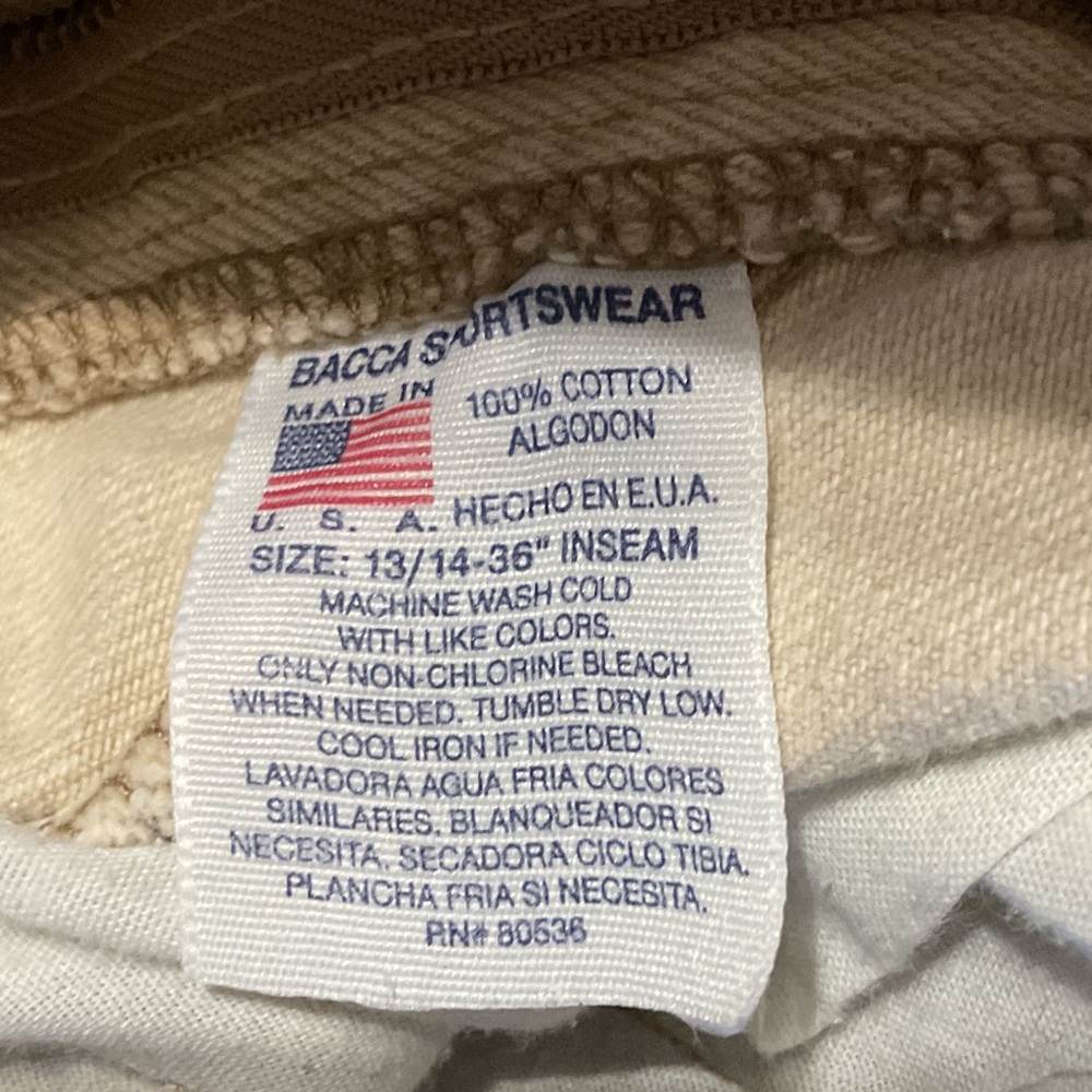 Vintage Ozark Mountain Women's Bareback Khaki Jeans - Picture 4 of 4
